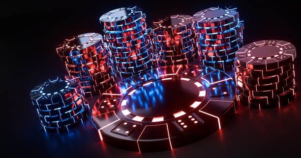 Sic Bo live dealer table with dice cage and betting layout